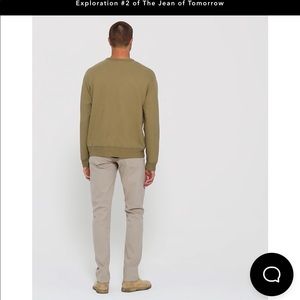 Adriano Goldschmied pants khaki men size 32/32 BIN D